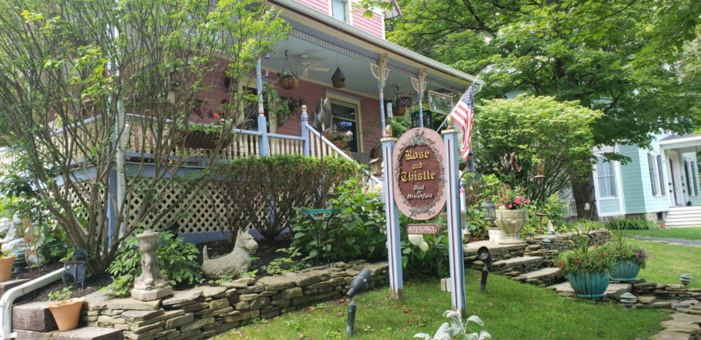 Rose and Thistle Bed & Breakfast, Cooperstown, New York Bed and