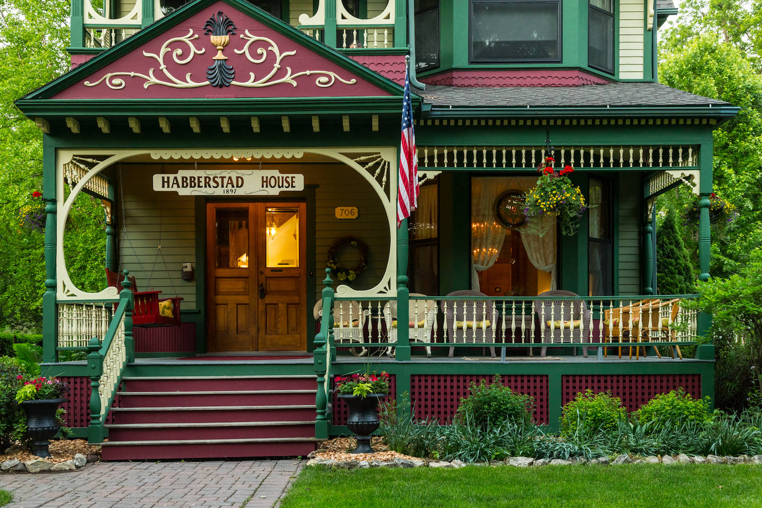 Habberstad House Bed and Breakfast, Lanesboro, Minnesota Bed and
