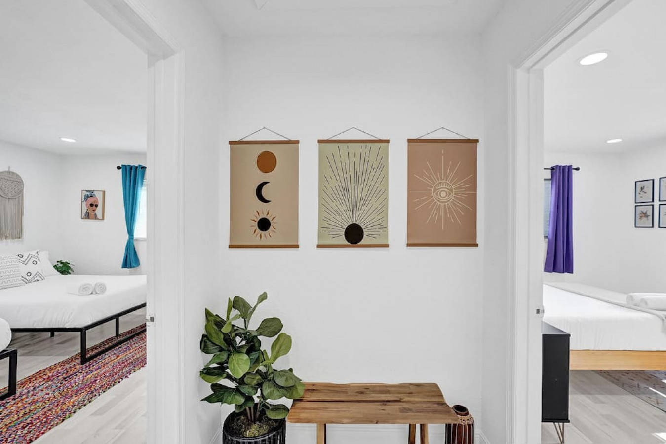 Close to Las Olas, The Beach, Wilton Manors Private Patio Renovated BOHO Design, Fort