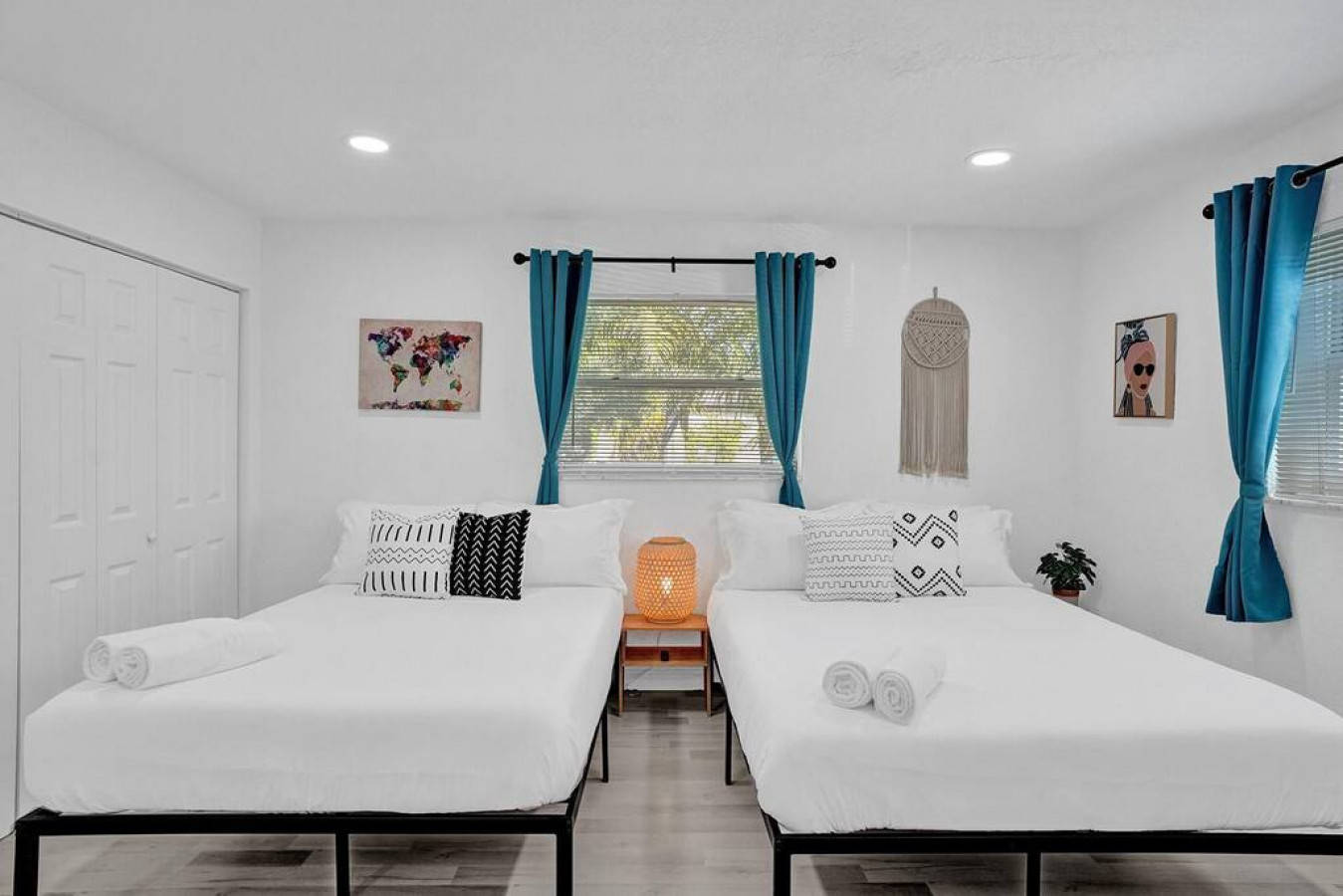 Close to Las Olas, The Beach, Wilton Manors Private Patio Renovated BOHO Design, Fort