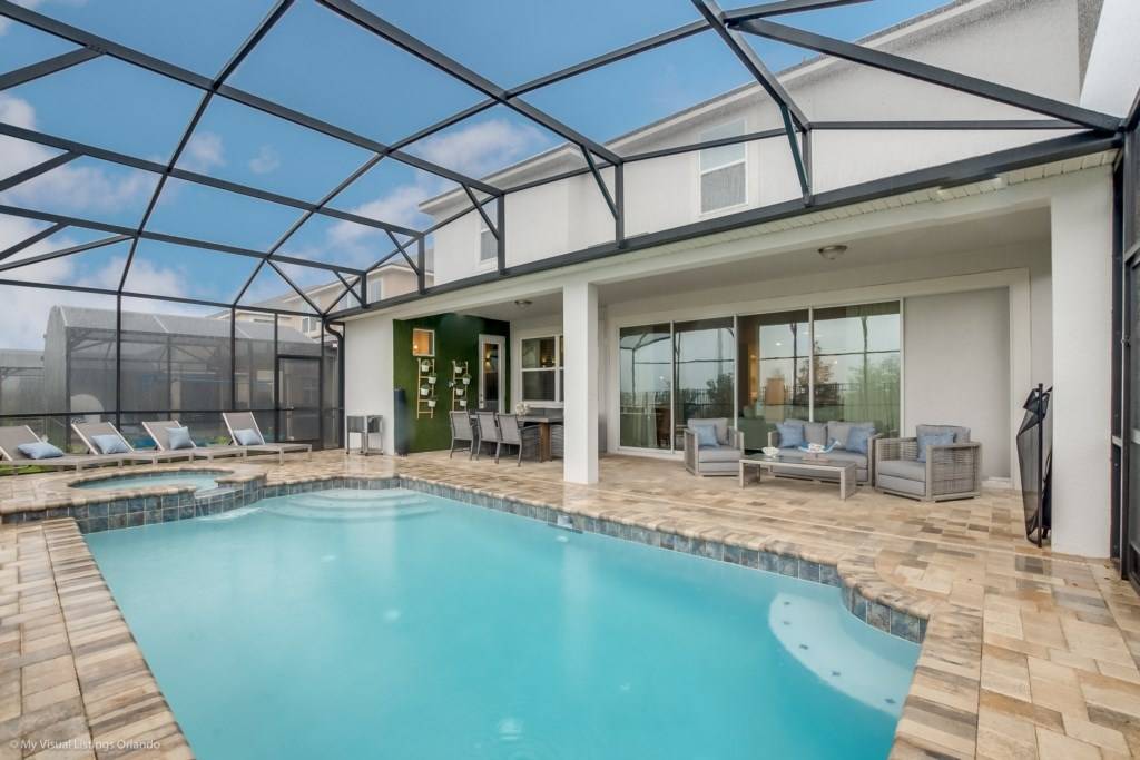 Large 9 Bed 6 Bath In Solara Resort!, Kissimmee, Florida Bed and