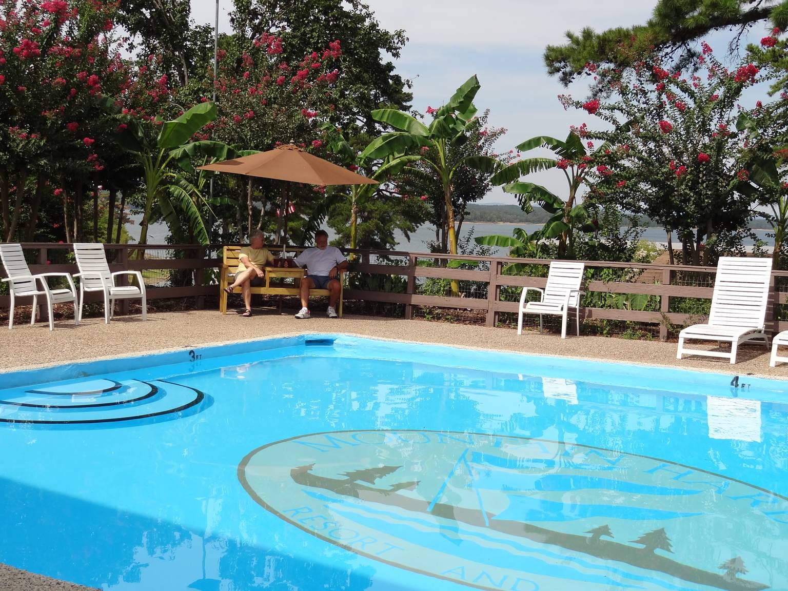 Mountain Harbor Resort's King Cabana with full kitchen, king bed
