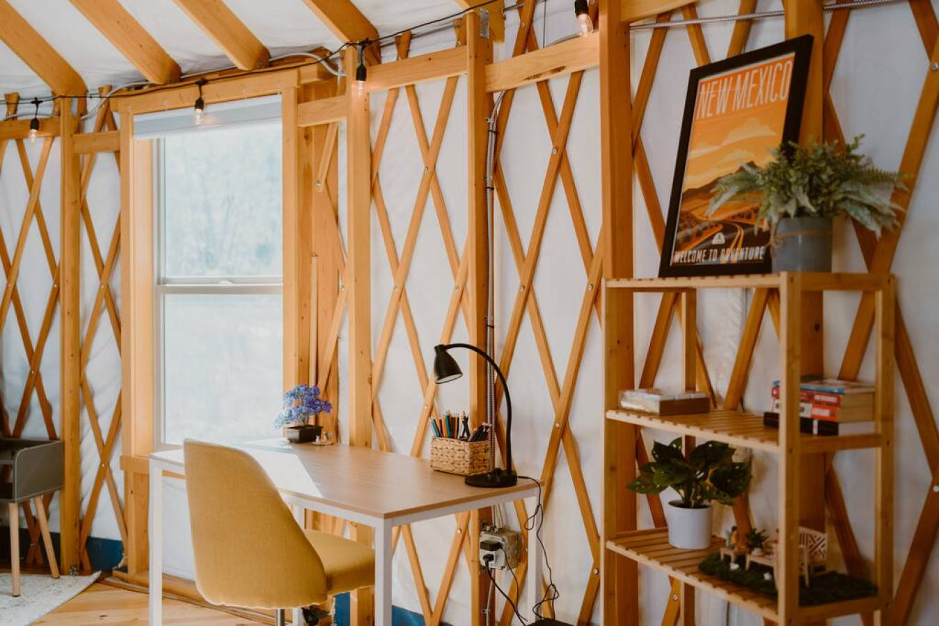 The Yurt · A Luxury Camping Experience, Tijeras, New Mexico Bed and Breakfasts Inns