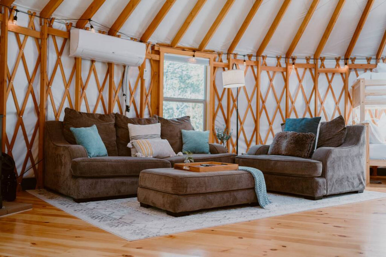 The Yurt · A Luxury Camping Experience, Tijeras, New Mexico Bed and Breakfasts Inns