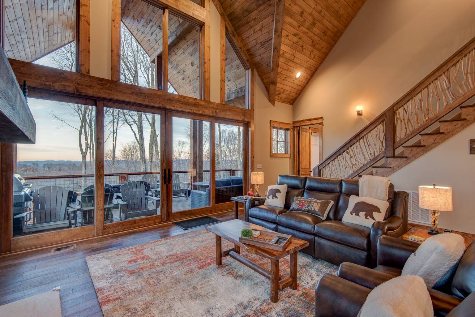 Banner Elk North Carolina Bed and Breakfast Inn Happy Trails at Eagles Nest