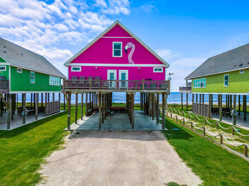 Galveston Texas Bed and Breakfast Inn Flamingo