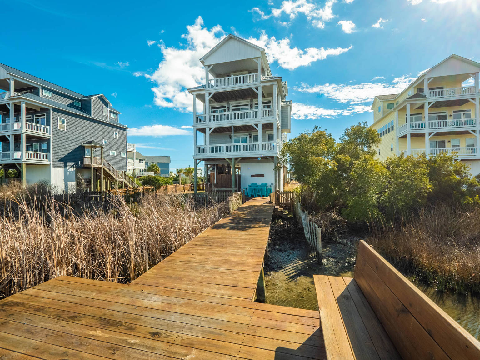 UnWine on the Line 130, North Topsail Beach, North Carolina Bed and