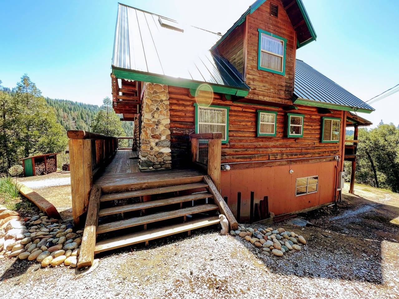 Italian Bar Cabin, Twain Harte, California Bed and Breakfasts Inns