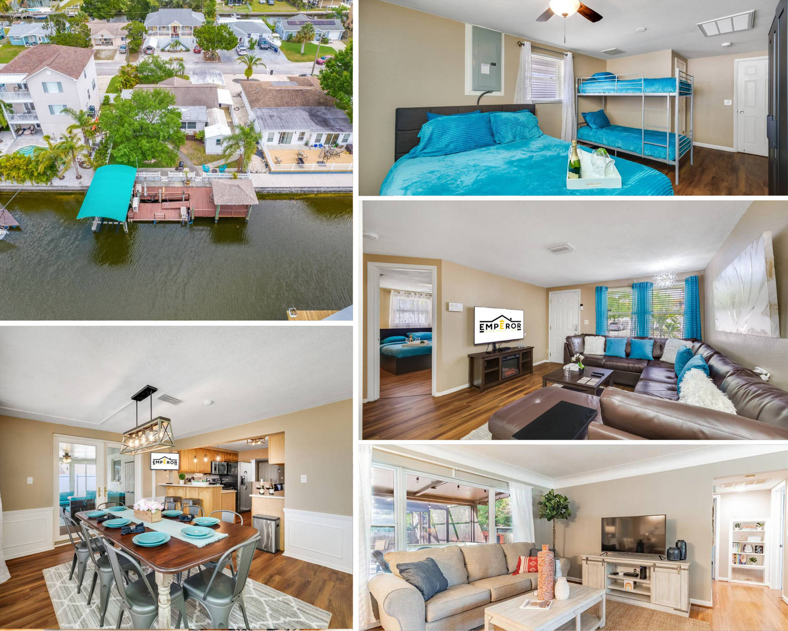 Beautiful & Cozy Home on a Canal in Hudson, FL!, Hudson, Florida Bed