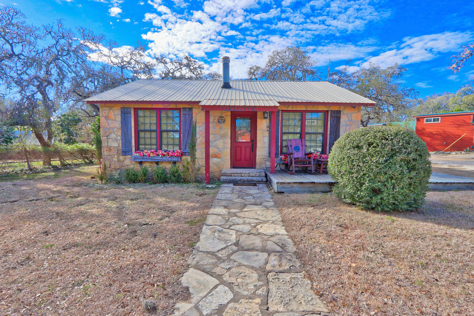 The Ranch at Wimberley Caretaker's Cottage, Wimberley, TX Bed and