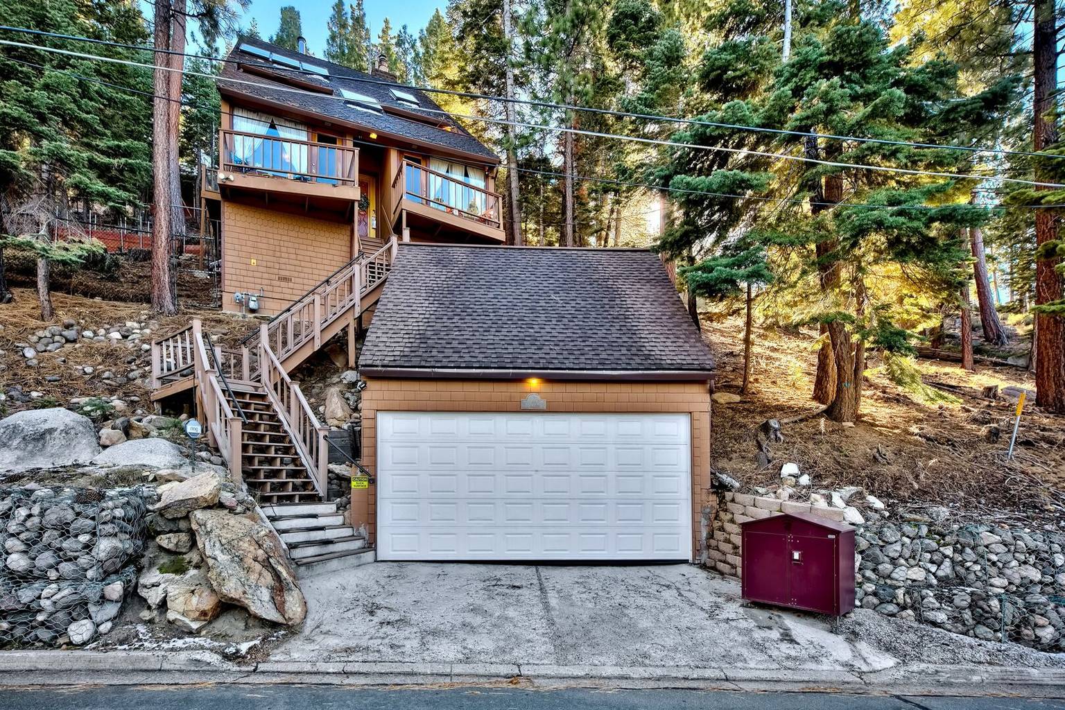 Zephyr Cove Nevada Bed and Breakfast Inn Lx07 Skyfall lakeview house with dry sauna