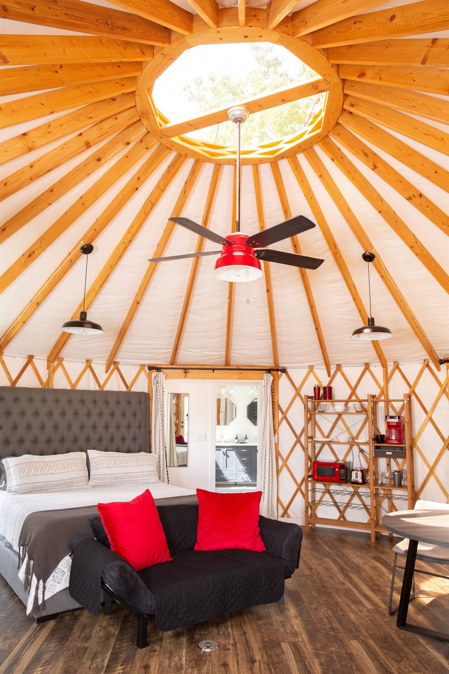Glamping Yurt, Mill Spring, North Carolina Bed and Breakfasts Inns