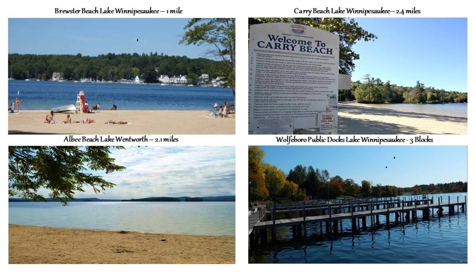 Cottage 10 1 Bedroom Wolfeboro Winnipesaukee, Wolfeboro, NH Bed and